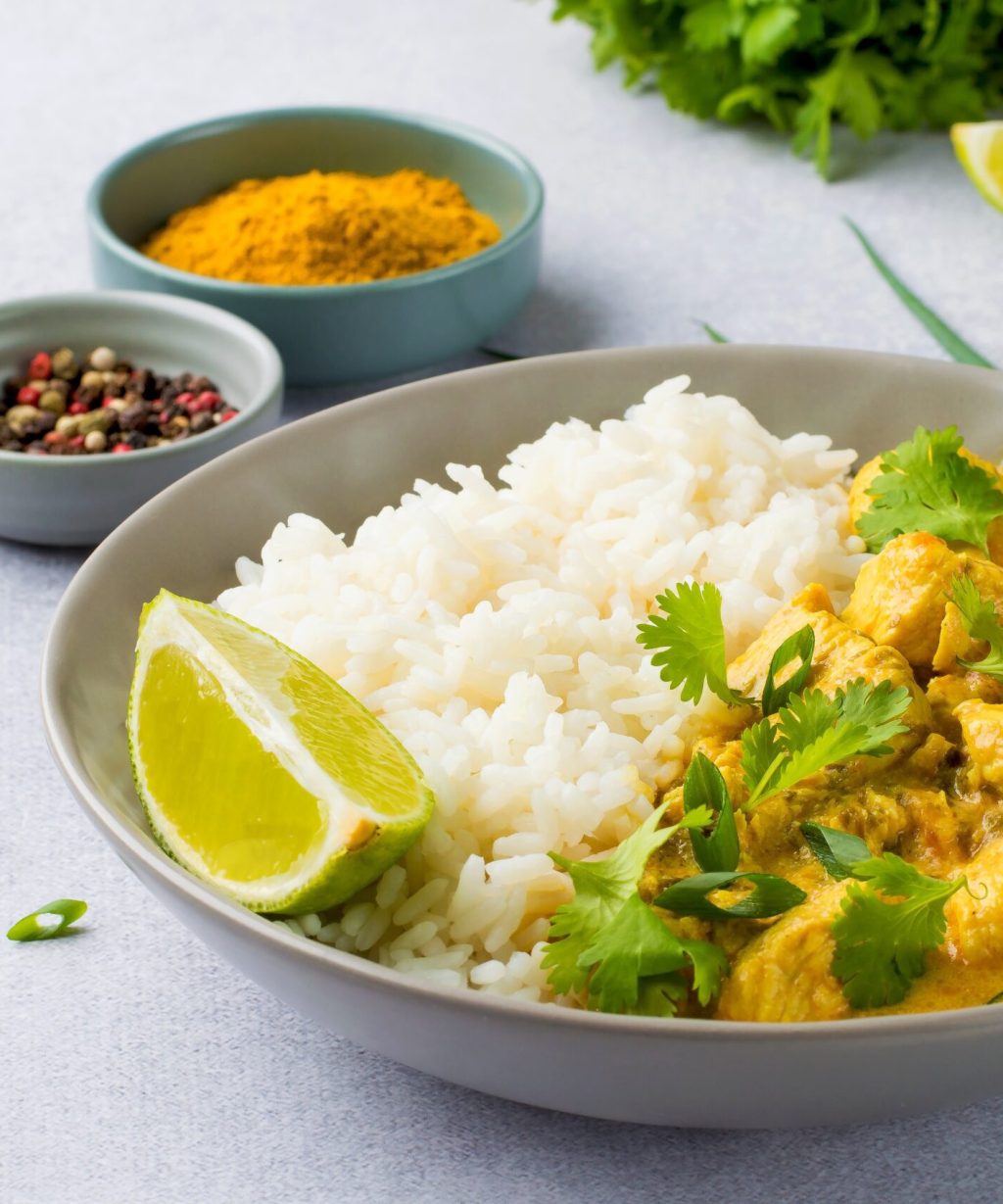 Alternative view of Thai Style Green Chicken Curry