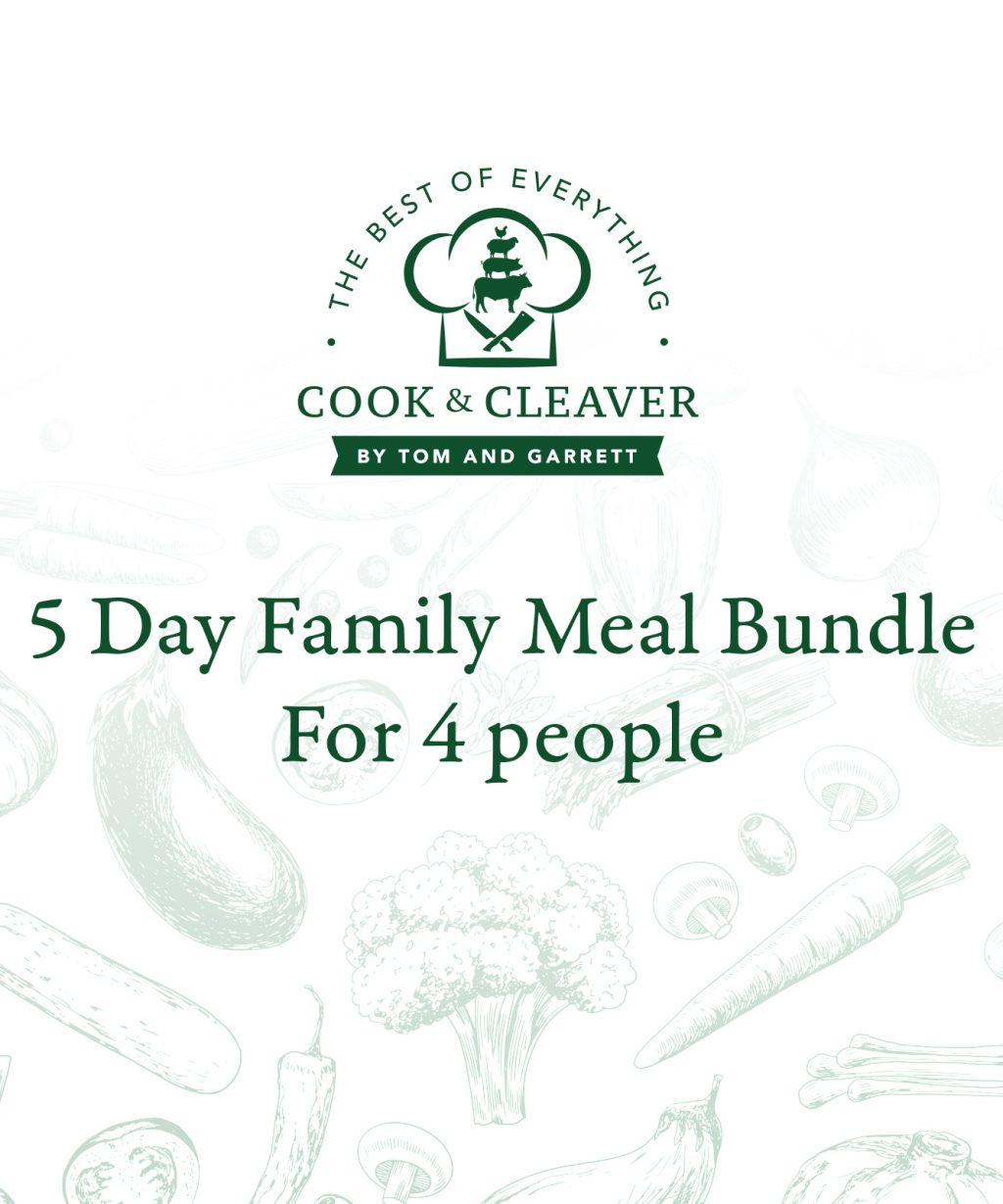 5 Day Family Meal Bundle for 4 People